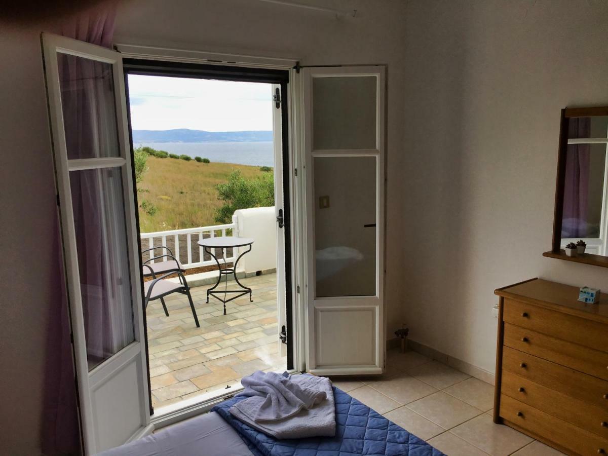 Anthoula'S Sea View Apartment Piso Livadi Exterior photo