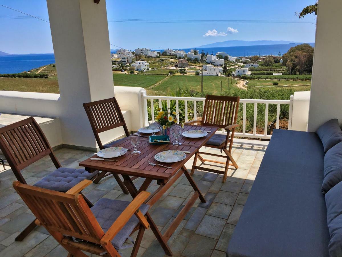 Anthoula'S Sea View Apartment Piso Livadi Exterior photo