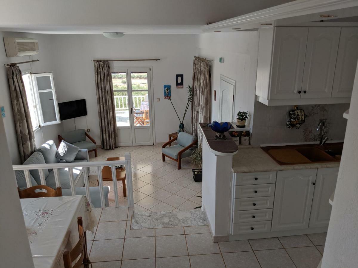 Anthoula'S Sea View Apartment Piso Livadi Exterior photo